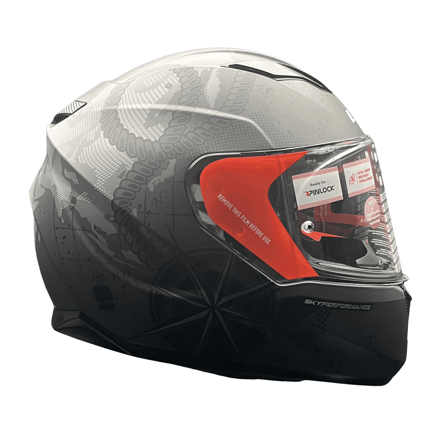 FF320 STREAM EVO VIATOR MATT BLACK 7C GRAY (D-RING)