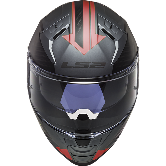 FF811 VECTOR II SPLITTER MATT BLACK RED