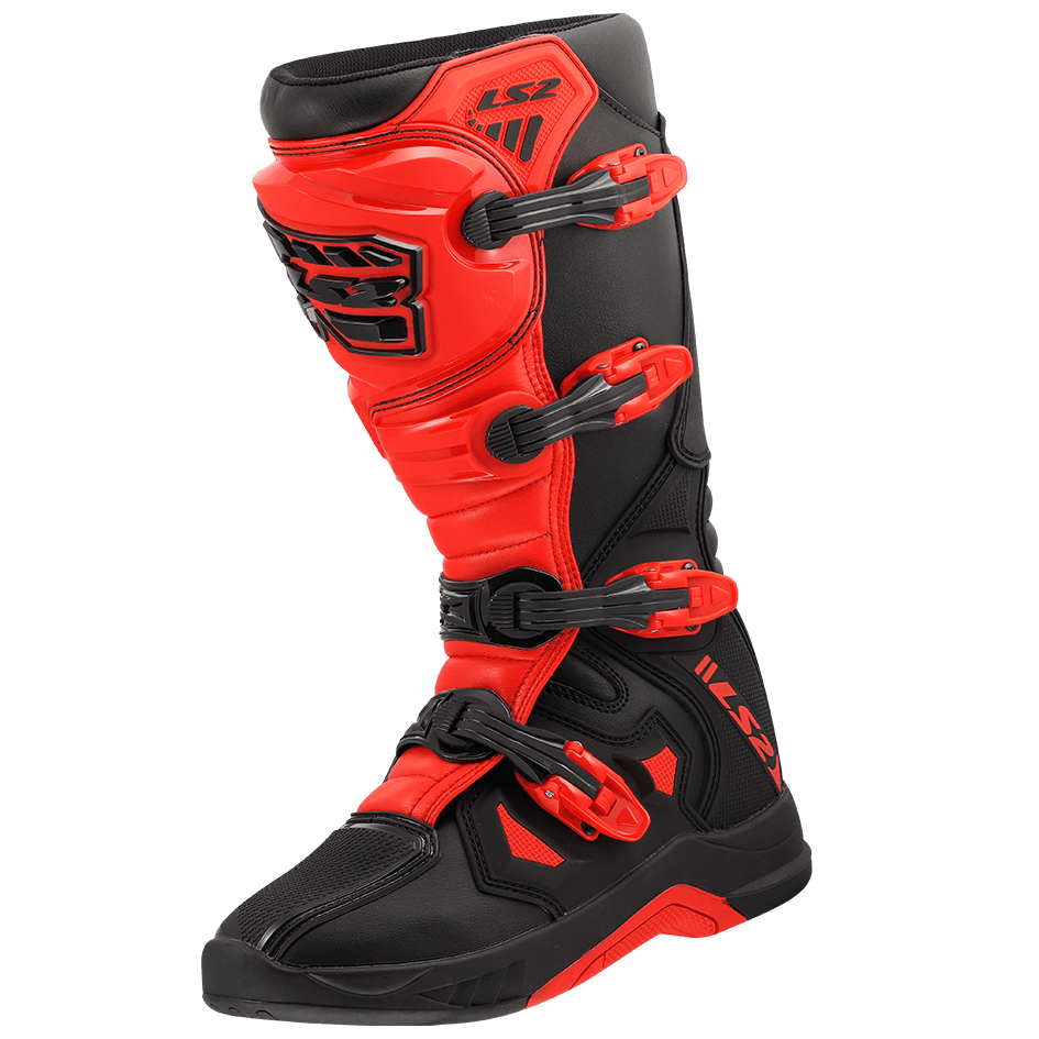 BOOTS RAPTOR MAN BOOTS BLACK RED