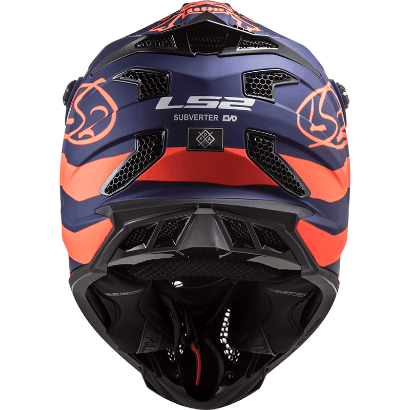 MX700 SUBVERTER EVO CARGO MATT BLUE FLURO ORANGE