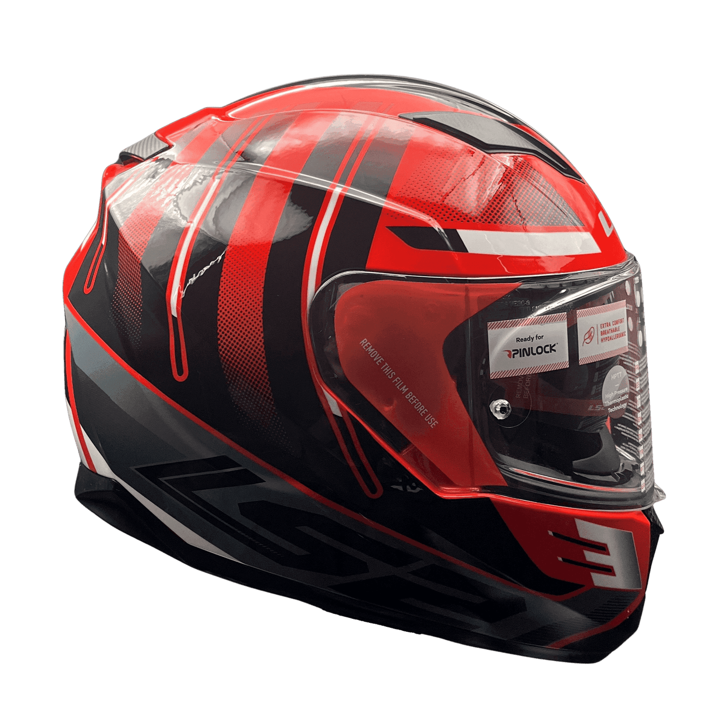 FF320 STREAM EVO SHADOW GLOSS RED WHITE (D-RING)