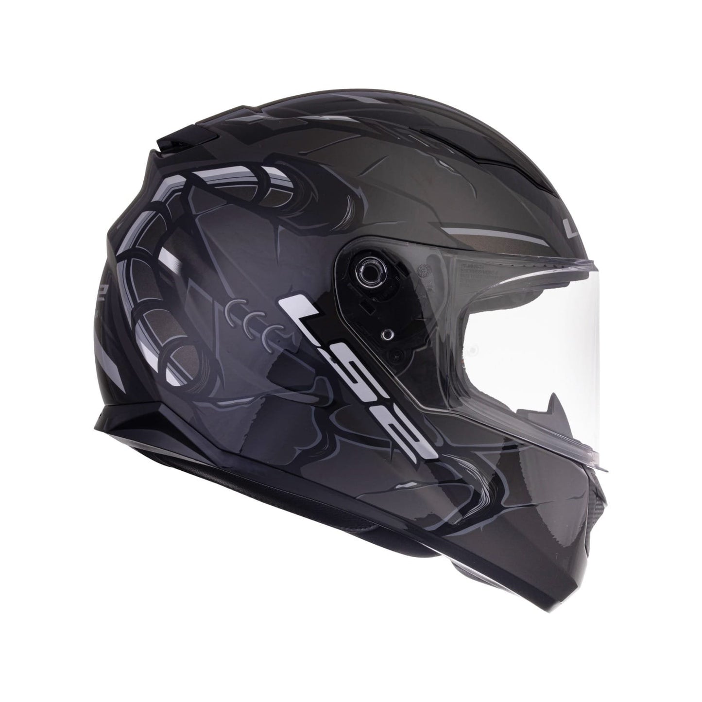 FF320 STREAM EVO ZUKO MATT BLACK GREY WITH PINLOCK