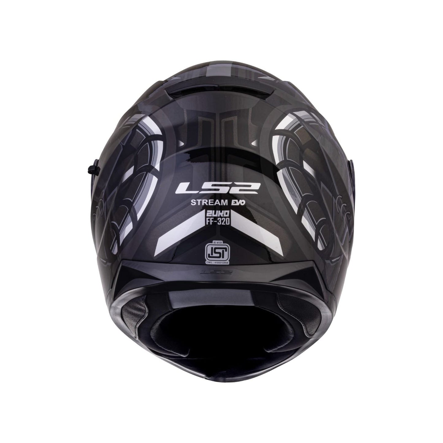 FF320 STREAM EVO ZUKO MATT BLACK GREY WITH PINLOCK