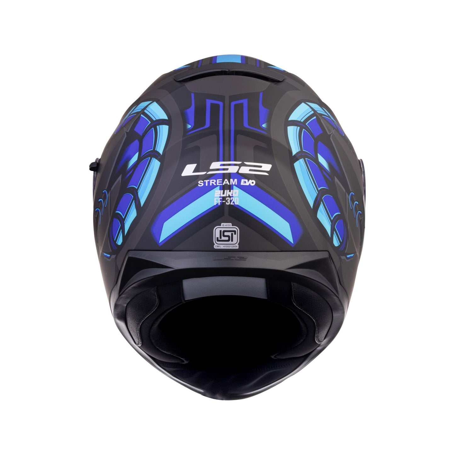 FF320 STREAM EVO ZUKO BLACK BLUE WITH PINLOCK