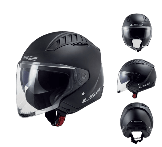 ls2 copter helmet OF600 COPTER MATT BLACK – ls2helmetsindia