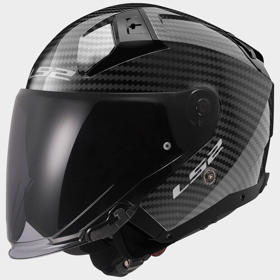 ls2 carbon fibre helmet india LS2 OF603 INFINITY CARBON – ls2helmetsindia