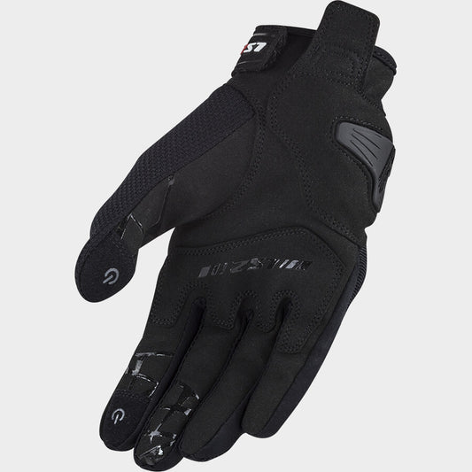 LS2 DART II RIDING GLOVES BLACK