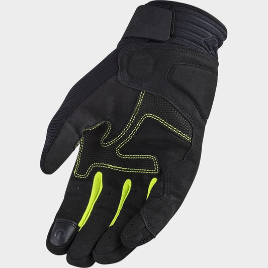 LS2 ALL TERRAIN MAN RIDING GLOVES BLACK H-V YELLOW