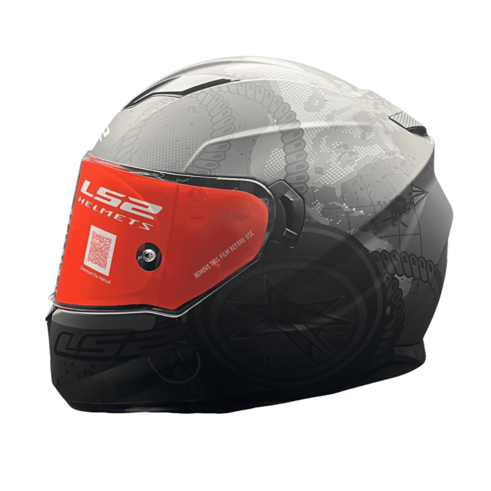 FF320 STREAM EVO VIATOR MATT BLACK 7C GRAY (D-RING)