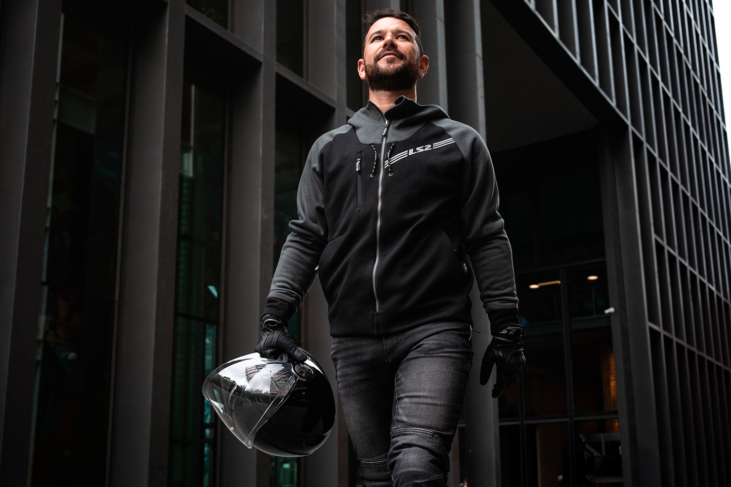 LS2 JACKET THROTTLE MAN