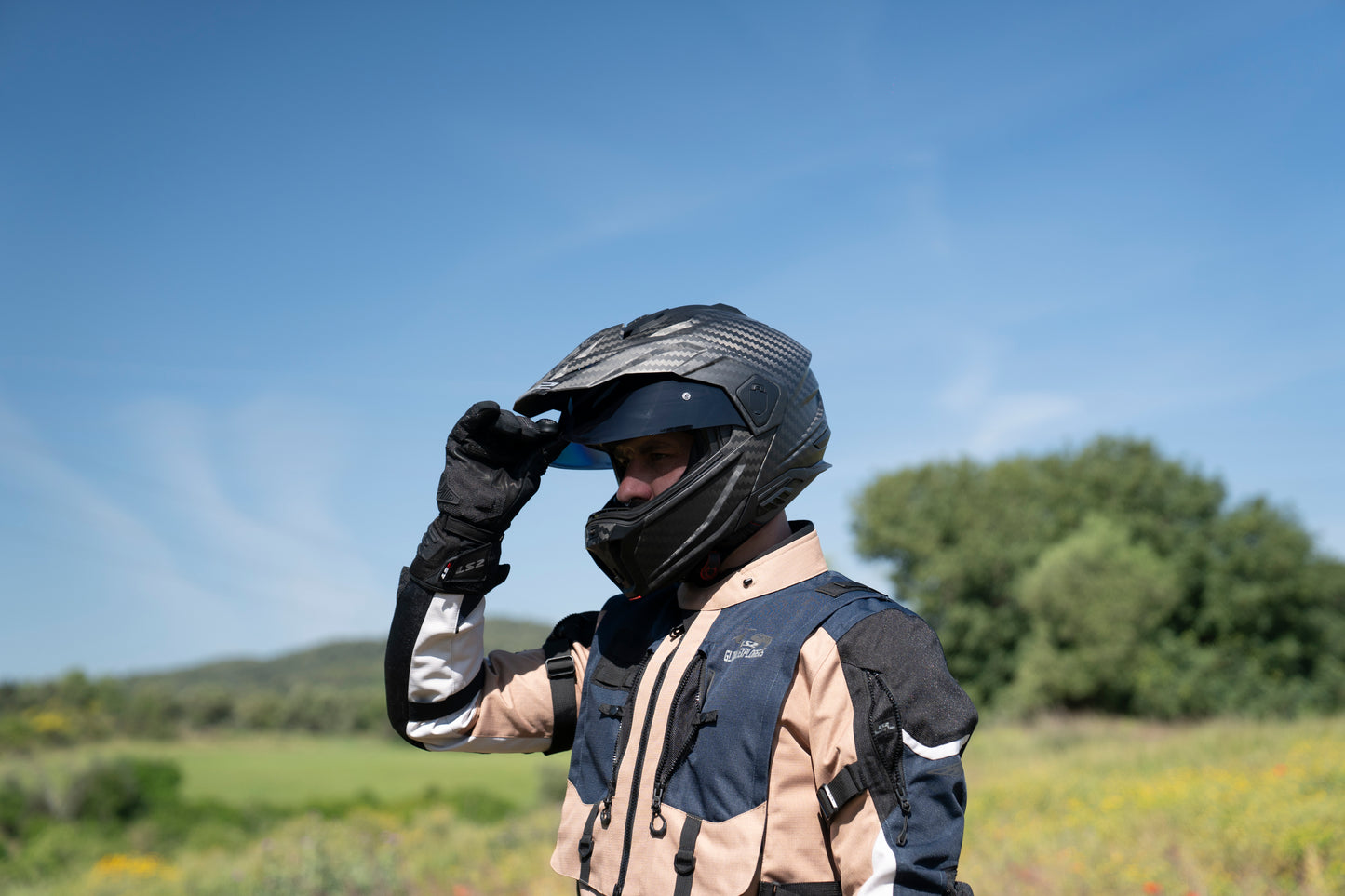 BREAKOUT MAN JACKET - SAND BLUE GREY - CE CLASS AA CERTIFIED