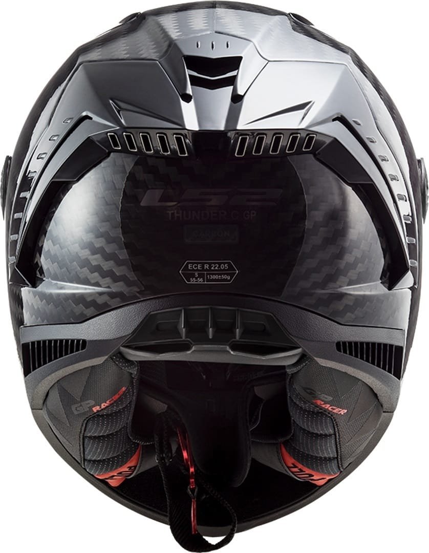 FF805 THUNDER CARBON GP RACING SOLID GLOSS HELMET (FIM CERTIFIED)