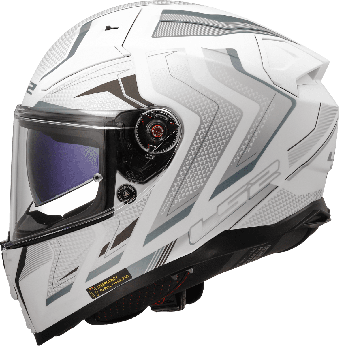 FF811 VECTOR II ALIZER WHITE SILVER