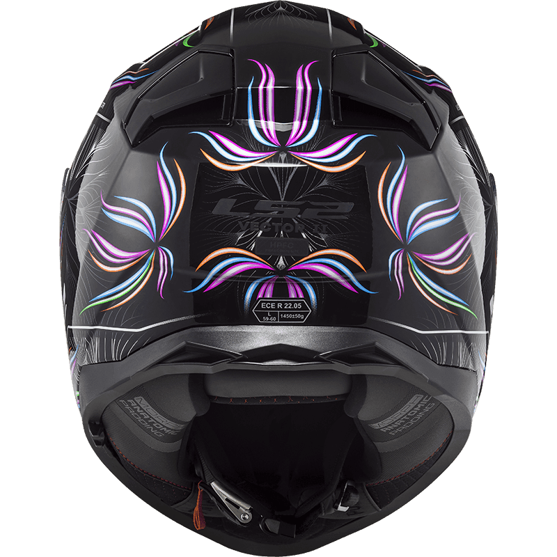 FF811 VECTOR II TROPICAL GLOSS BLACK WHITE