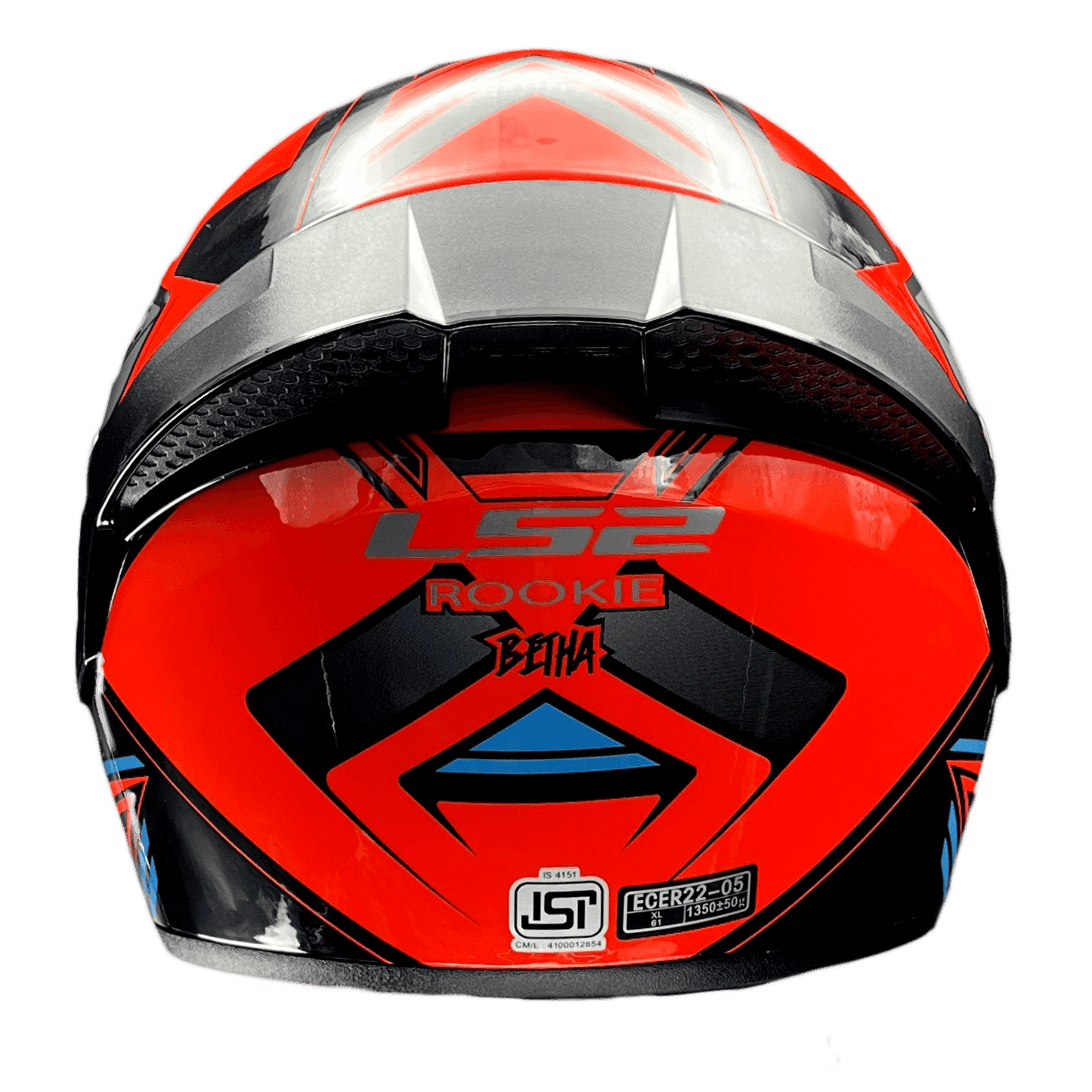 FF352 ROOKIE BETHA HI VIZ ORANGE BLACK
