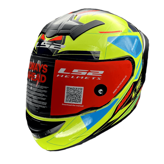 FF352 ROOKIE BETHA HI VIZ YELLOW NAVY BLUE