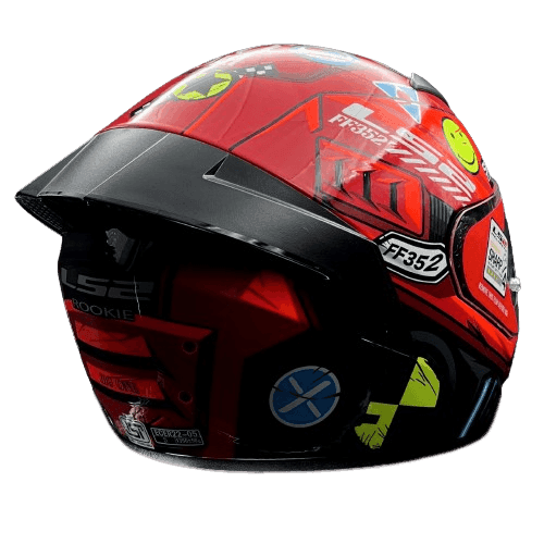 FF352 ROOKIE BIG ONE RED HI VIZ YELLOW