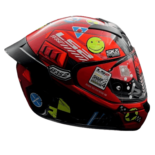 FF352 ROOKIE BIG ONE RED HI VIZ YELLOW