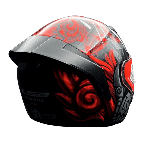 FF352 ROOKIE FOO DOG BLACK RED