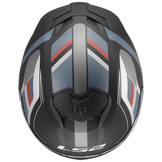 FF320 STREAM II VINTAGE MATT BLACK GREY RED-06