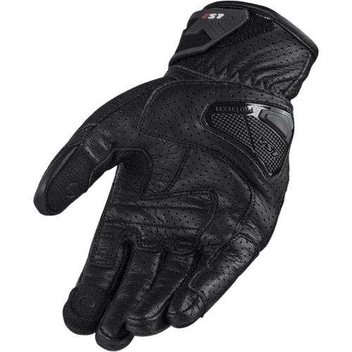 LS2 AIR RAPTOR RIDING GLOVES BLACK