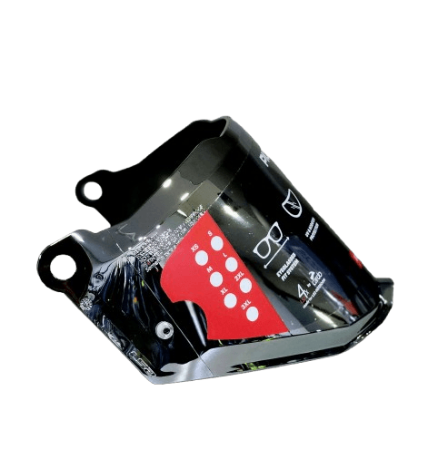 LS2 SPARE IRIDIUM SILVER VISOR for MX436 PIONEER II HELMETS