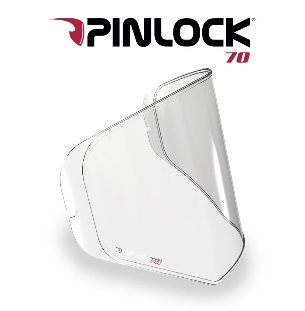 LS2 SPARE PINLOCK 70 MAX VISION ANTIFOG CLEAR LENS for MX436 PIONEER II /MX702