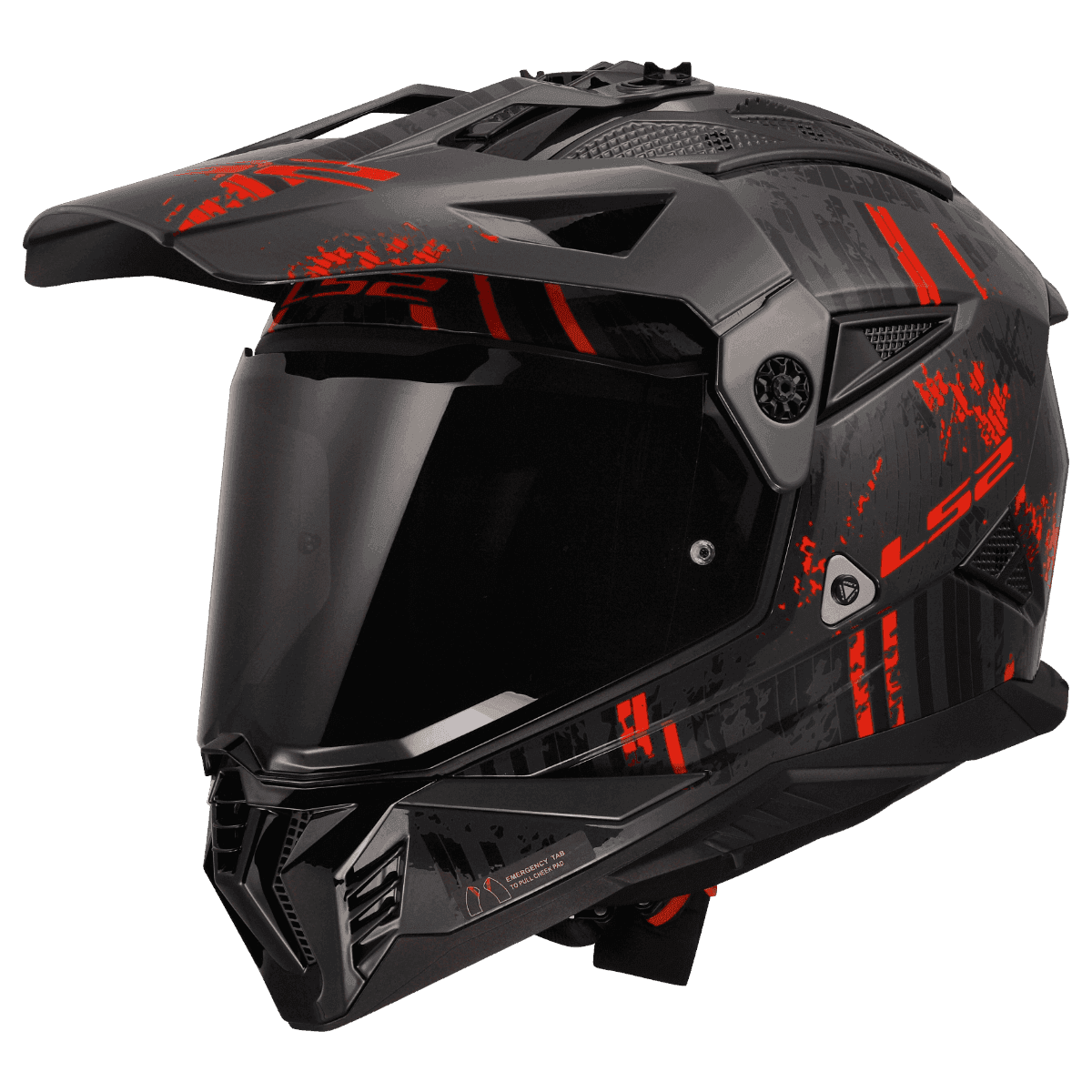 MX436 PIONEER II CRAZY GLOSS BLACK RED-06