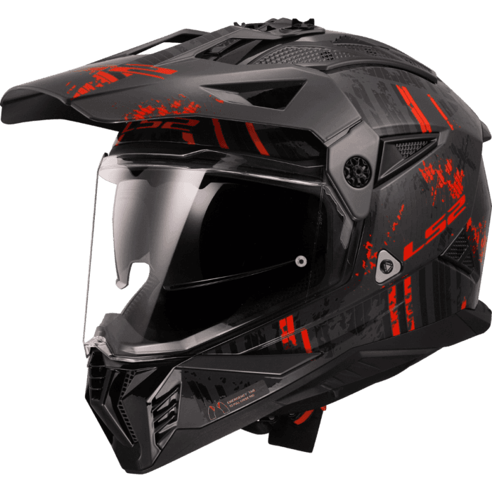 MX436 PIONEER II CRAZY GLOSS BLACK RED-06