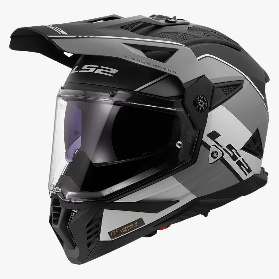 MX436 PIONEER II RALLY MATT GRAY BLACK-06 – ls2helmetsindia