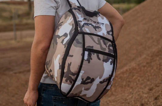 LS2 BACKPACK CAMOUFLAGE KHAKI HELMET BAG