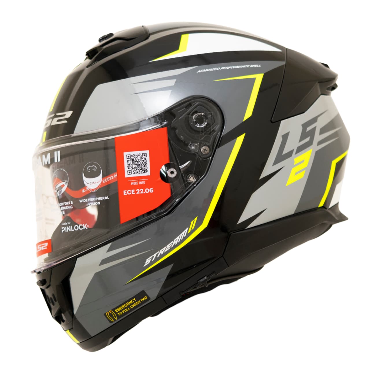 FF320 STREAM II METEOR BLACK YELLOW