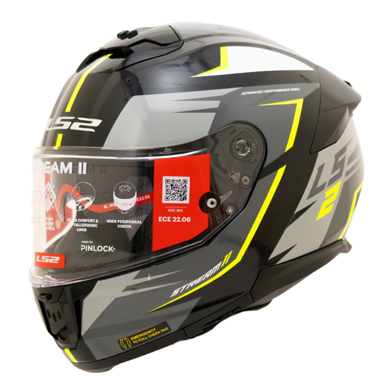 FF320 STREAM II METEOR BLACK YELLOW
