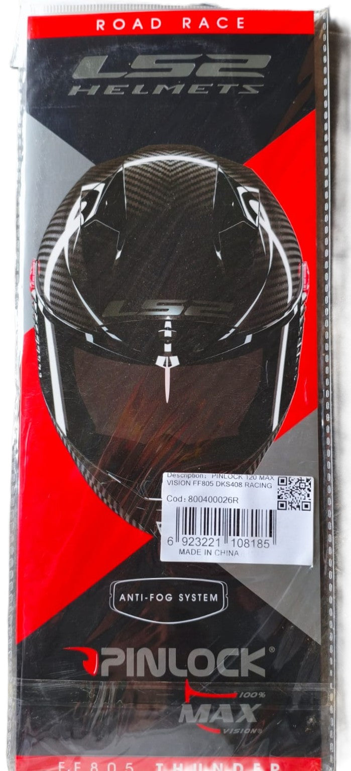 LS2 SPARE PINLOCK MAX VISION FOR FF805 THUNDER HELMETS