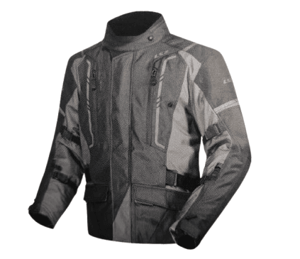 LS2 NARVIK RIDING BLACK DARK GREY JACKET