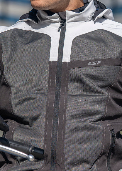 LS2 JACKET BOLTON AIR MAN BLACK