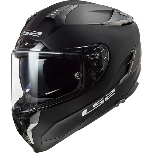 FF327 CHALLENGER SOLID MATT BLACK – ls2helmetsindia
