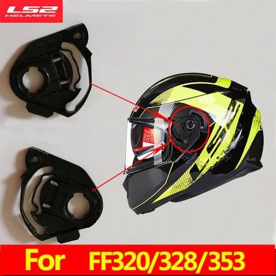 LS2 SPARE RATCHET SYSTEM FOR LS2 FF320 / FF353 / FF800 HELMETS (Visor Side Pivot Kit)