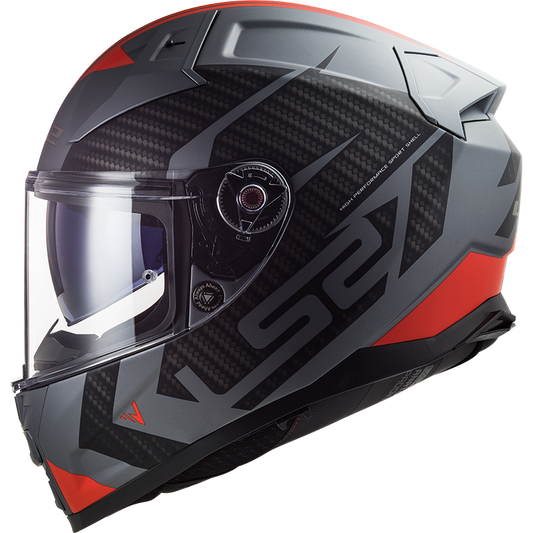 FF811 VECTOR II SPLITTER MATT BLACK RED