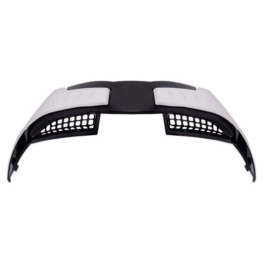 SPARE BACK VENT FF808/FF320 STREAM II HELMET - GLITTER WHITE