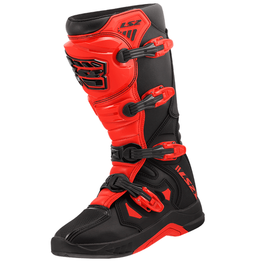 BOOTS RAPTOR MAN BOOTS BLACK RED