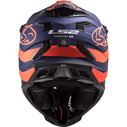 MX700 SUBVERTER EVO CARGO MATT BLUE FLURO ORANGE