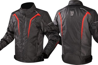 LS2 SEPANG BLACK GREY RED JACKET