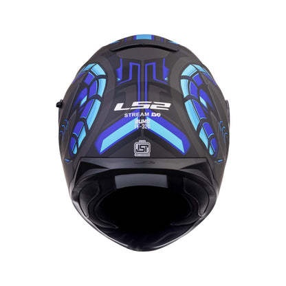 FF320 STREAM EVO ZUKO BLACK BLUE WITH PINLOCK