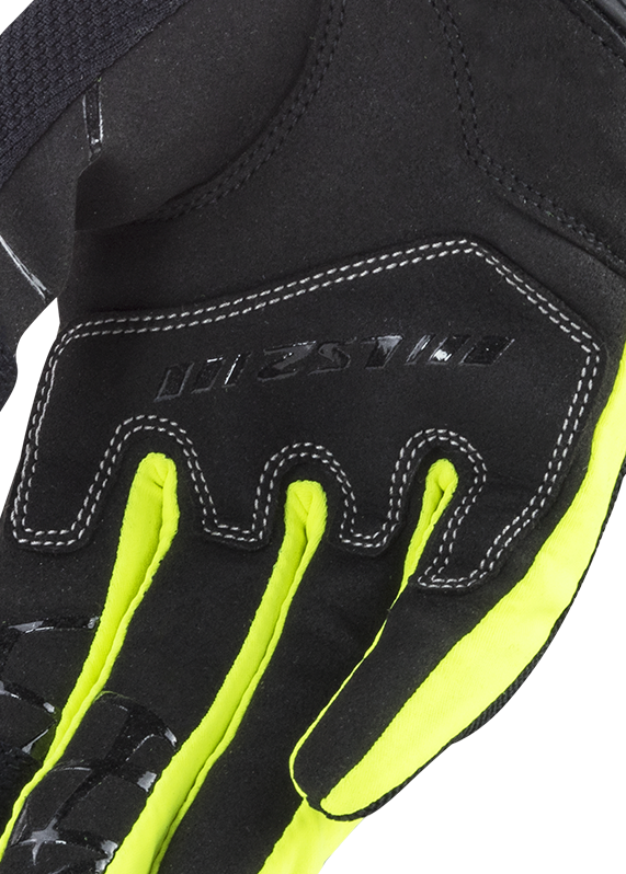 LS2 DART II RIDING GLOVES BLACK H-V YELLOW