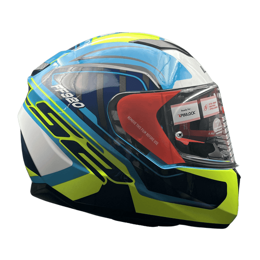 FF320 STREAM EVO LETAILS BLUE HI VIZ YELLOW (D-RING)