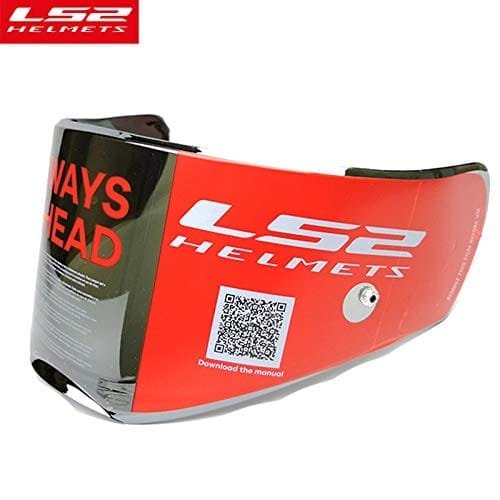 LS2 SPARE IRIDIUM SILVER VISOR FOR FF390 HELMETS