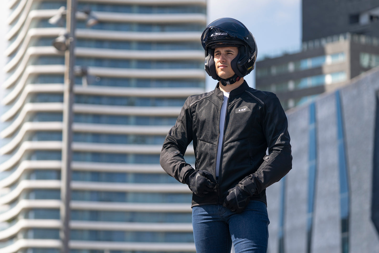LS2 JACKET BREEZE MAN - CE CLASS A CERTIFIED JACKET