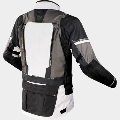 LS2 NORWAY RIDING JACKET BLACK GREY YELLOW