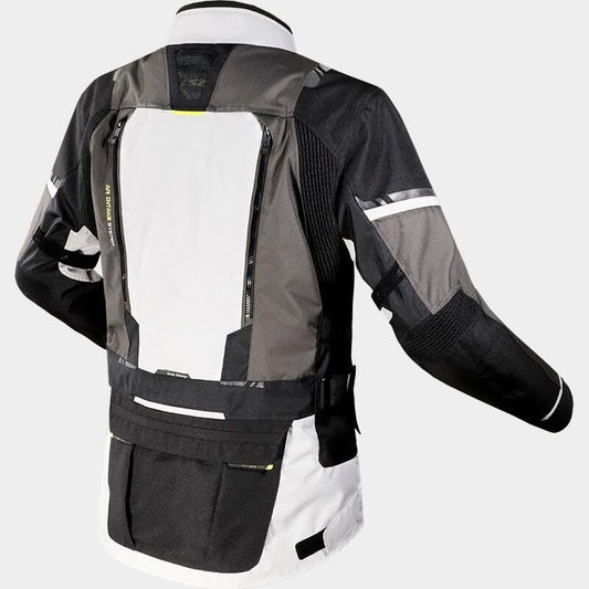 LS2 NORWAY RIDING JACKET BLACK GREY YELLOW
